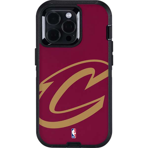 NBA Cleveland Cavaliers Large Logo Otterbox Defender iPhone Skin