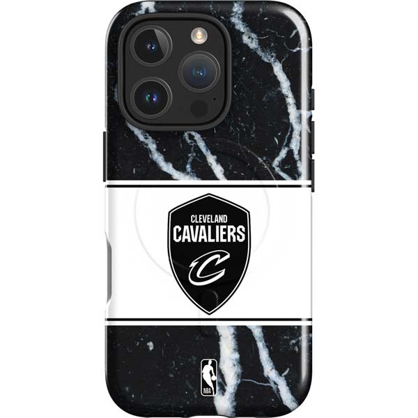 NBA Cleveland Cavaliers Marble iPhone 16 Pro Max Magsafe Impact Case