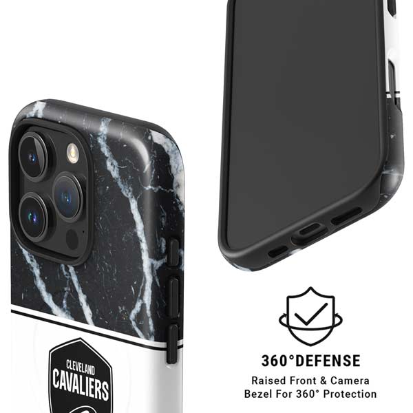 NBA Cleveland Cavaliers Marble iPhone 16 Pro Max Magsafe Impact Case