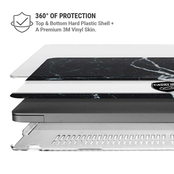NBA Cleveland Cavaliers Marble MacBook Pro 14in (2021-24) Case plus Skin