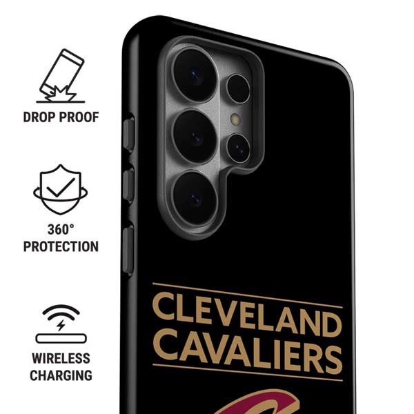 NBA Cleveland Cavaliers Standard - Blue Galaxy S26 Ultra Impact Case