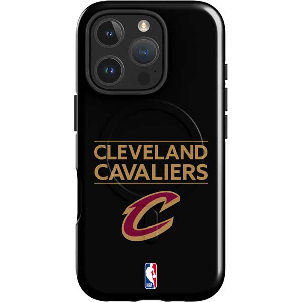 NBA Cleveland Cavaliers Standard - Blue iPhone 16 Pro Max Magsafe Impact Case