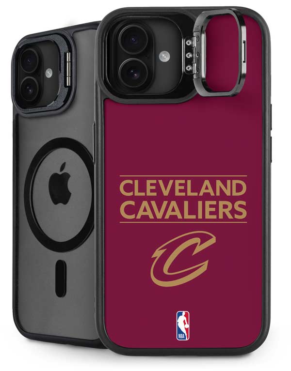NBA Cleveland Cavaliers Standard - Maroon iPhone 16 Kickstand Case