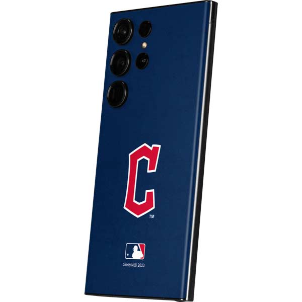 MLB Cleveland Guardians - Solid Distressed Galaxy Skins