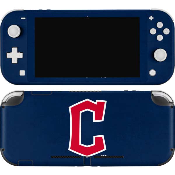 MLB Cleveland Guardians - Solid Distressed Nintendo Skins