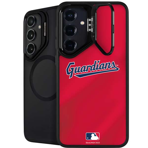 MLB Cleveland Guardians Alternate Road Jersey Galaxy S26 Plus Kickstand Case