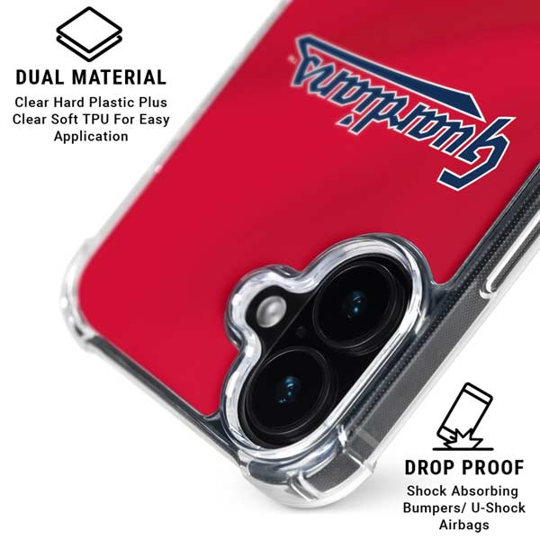MLB Cleveland Guardians Alternate Road Jersey iPhone 16 MagSafe Case