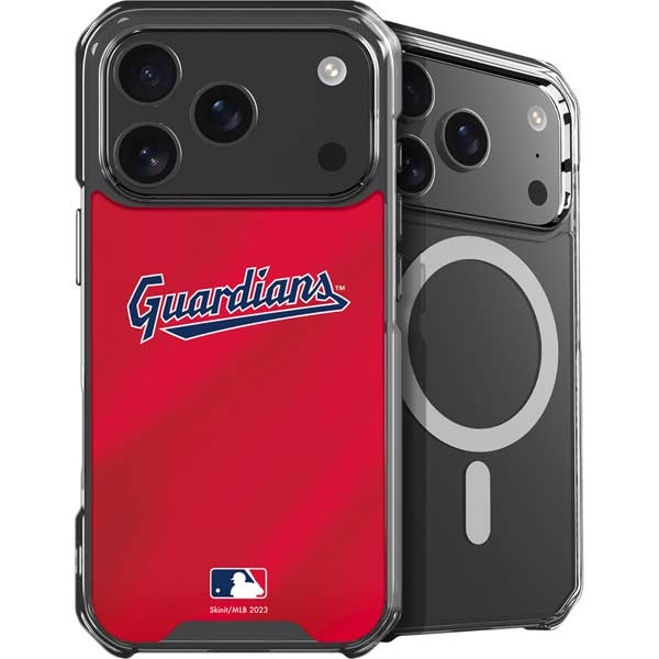 MLB Cleveland Guardians Alternate Road Jersey iPhone 17 Pro MagSafe Case