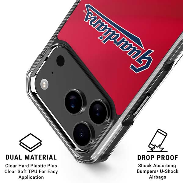 MLB Cleveland Guardians Alternate Road Jersey iPhone 17 Pro MagSafe Case