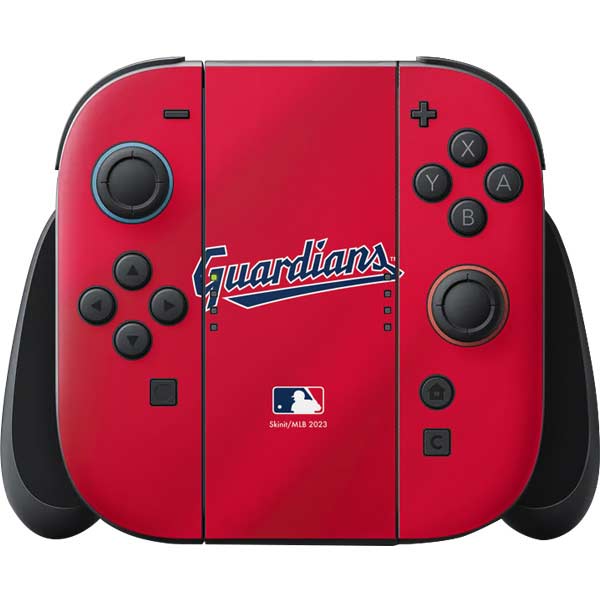MLB Cleveland Guardians Alternate Road Jersey Nintendo Skins