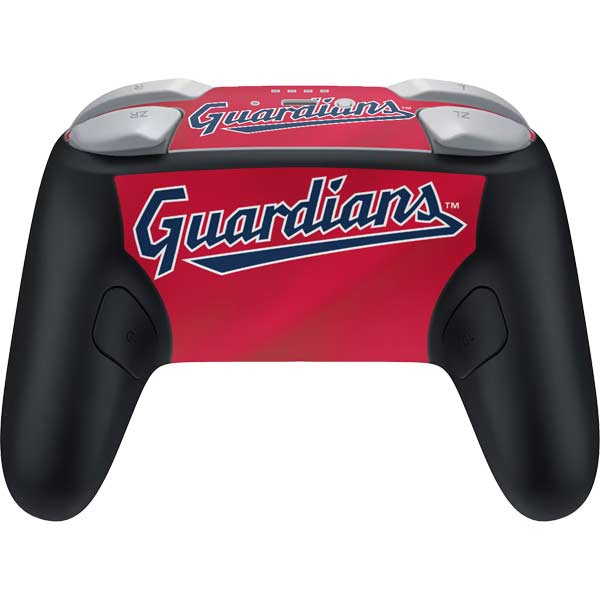 MLB Cleveland Guardians Alternate Road Jersey Nintendo Switch 2 (2025) Pro Controller Skin