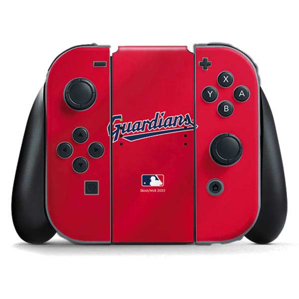MLB Cleveland Guardians Alternate Road Jersey Nintendo Skins