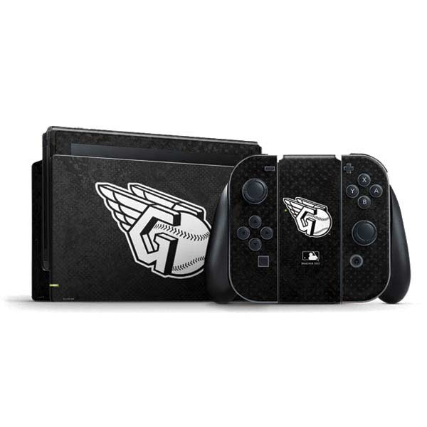 MLB Cleveland Guardians Dark Wash Nintendo Skins