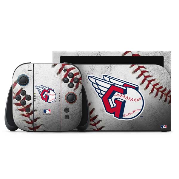 MLB Cleveland Guardians Game Ball Nintendo Skins