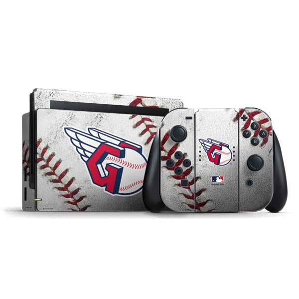 MLB Cleveland Guardians Game Ball Nintendo Skins