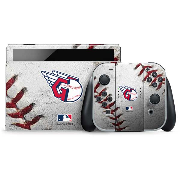 MLB Cleveland Guardians Game Ball Nintendo Skins