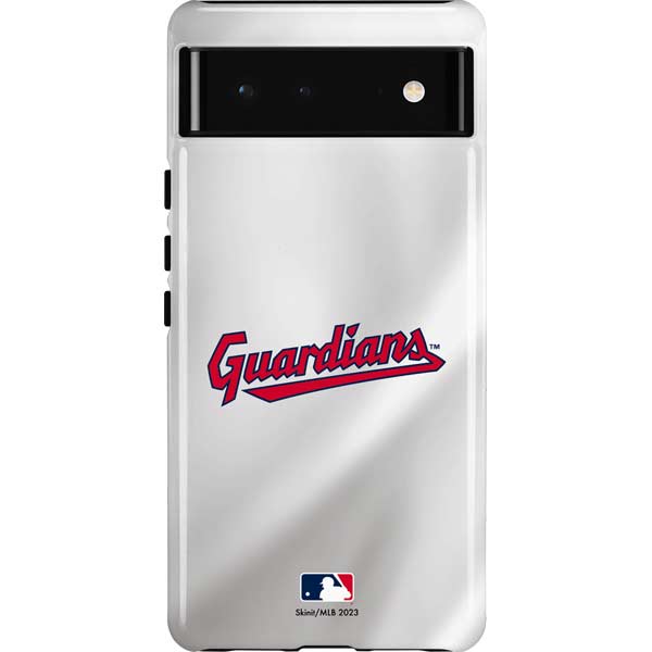 MLB Cleveland Guardians Home Jersey Pixel Cases