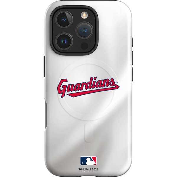 MLB Cleveland Guardians Home Jersey iPhone 16 Pro Max Magsafe Impact Case