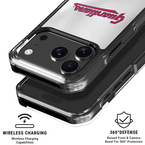 MLB Cleveland Guardians Home Jersey iPhone 17 Pro Clear Case