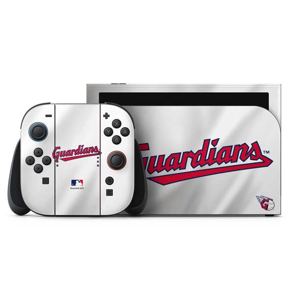 MLB Cleveland Guardians Home Jersey Nintendo Skins