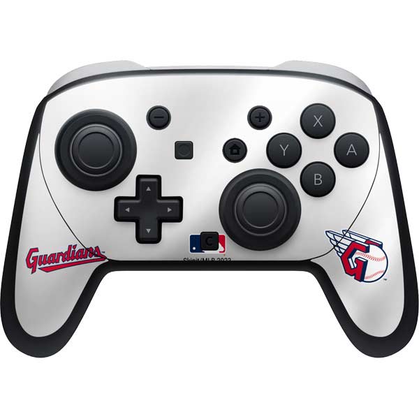 MLB Cleveland Guardians Home Jersey Nintendo Switch 2 (2025) Pro Controller Skin