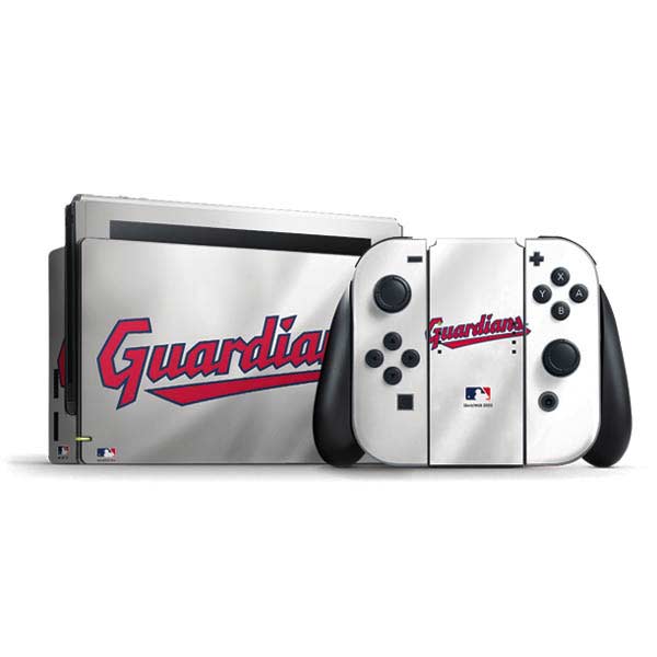 MLB Cleveland Guardians Home Jersey Nintendo Skins
