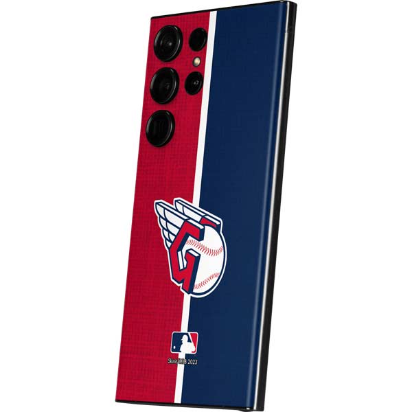 MLB Cleveland Guardians Split Galaxy Skins