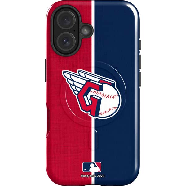 MLB Cleveland Guardians Split iPhone 17 Magsafe Impact Case