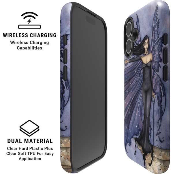 Cloak of Stars by Amy Brown iPhone 16 Magsafe Impact Case