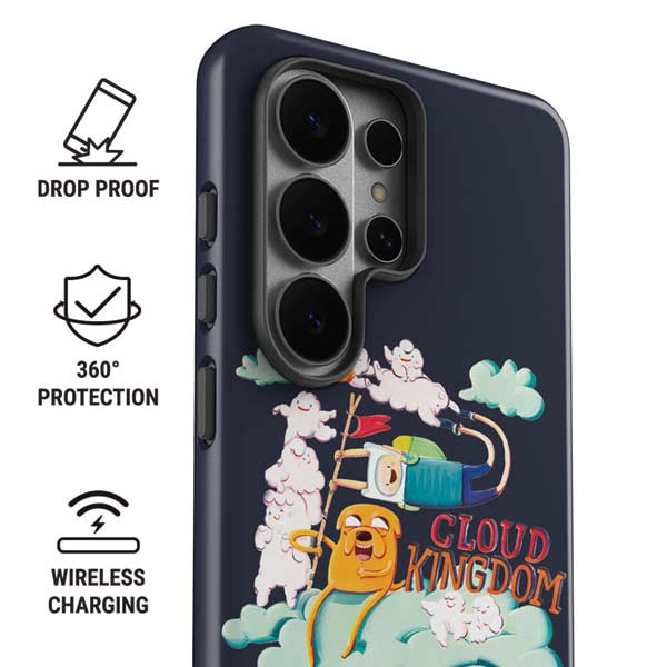 Adult Swim Adventure Time Cloud Kingdom Galaxy S26 Ultra Impact Case
