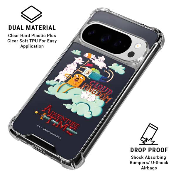 Adult Swim Adventure Time Cloud Kingdom Google Pixel 10 Pro XL Clear Case
