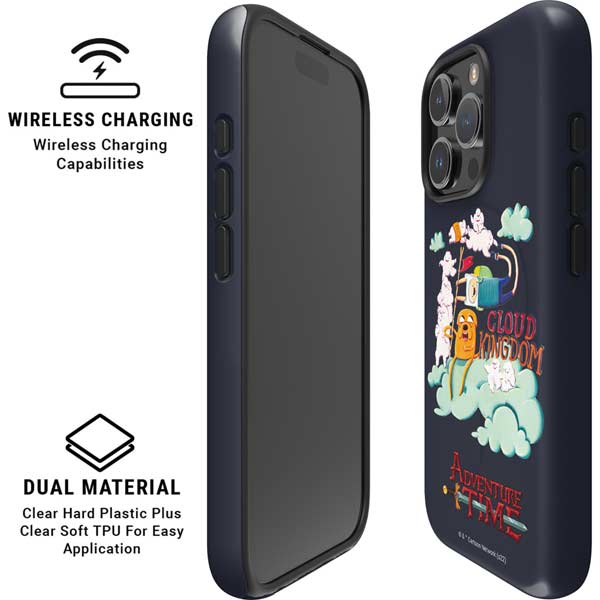 Adult Swim Adventure Time Cloud Kingdom iPhone 16 Pro Magsafe Impact Case