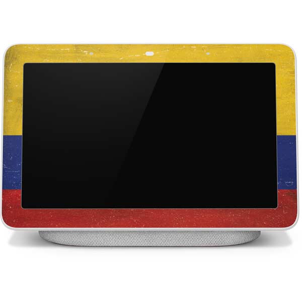 Colombia Flag Distressed Google Home Hub Skin