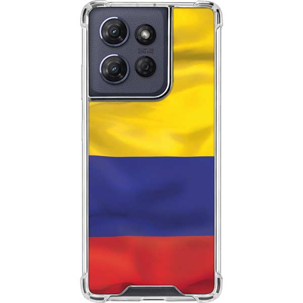 Colombia Flag Moto G Power 5G (2025) Clear Case