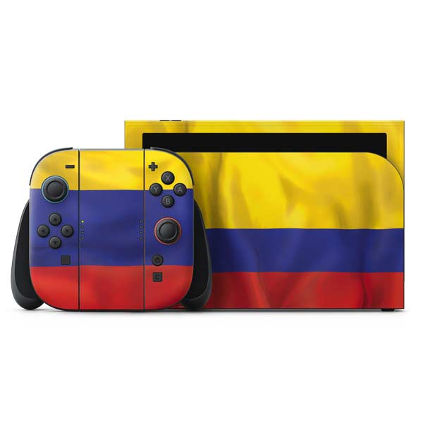 Colombia Flag Nintendo Skins