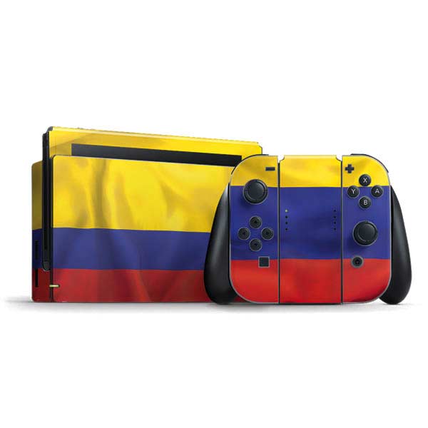 Colombia Flag Nintendo Skins