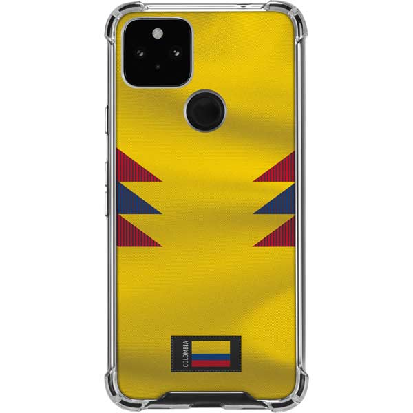 Colombia Soccer Flag Pixel Cases
