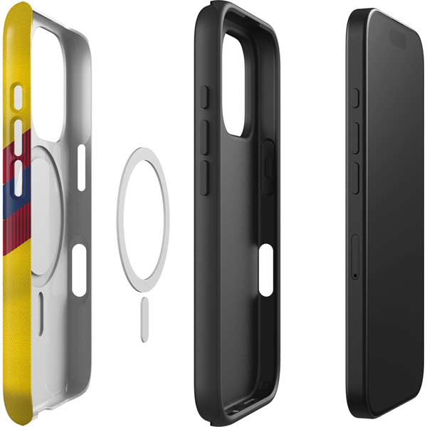 Colombia Soccer Flag iPhone 16 Pro Magsafe Impact Case