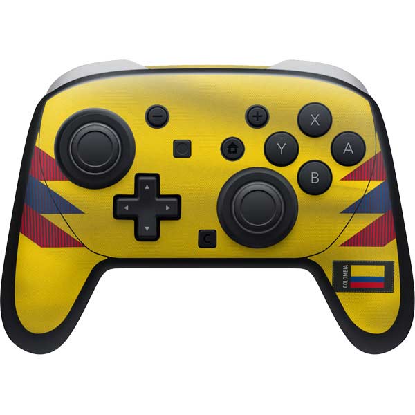 Colombia Soccer Flag Nintendo Switch 2 (2025) Pro Controller Skin