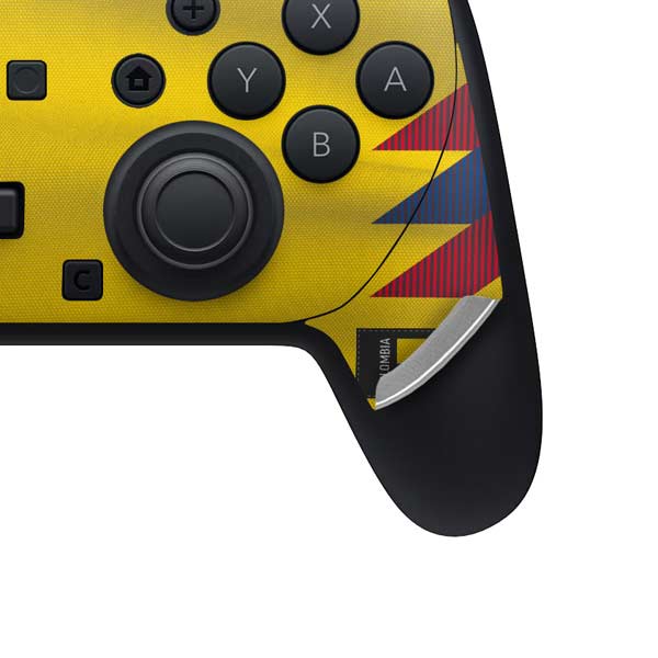 Colombia Soccer Flag Nintendo Switch 2 (2025) Pro Controller Skin