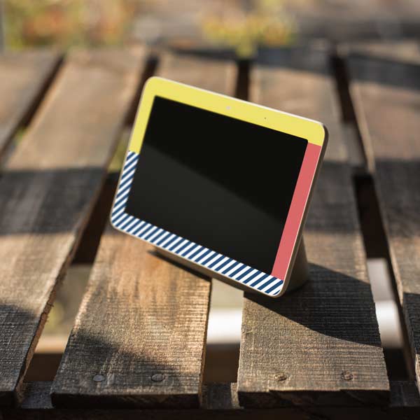 Color Blocks Google Home Hub Skin