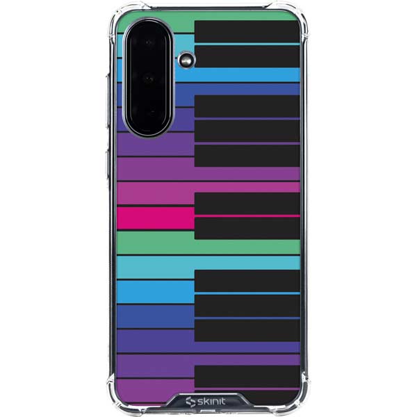 Color Piano Keys Galaxy A36 5G Clear Case