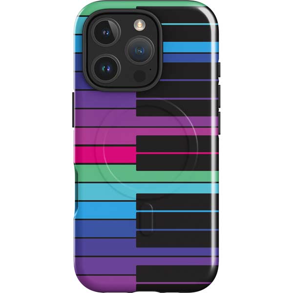 Color Piano Keys iPhone 16 Pro Magsafe Impact Case