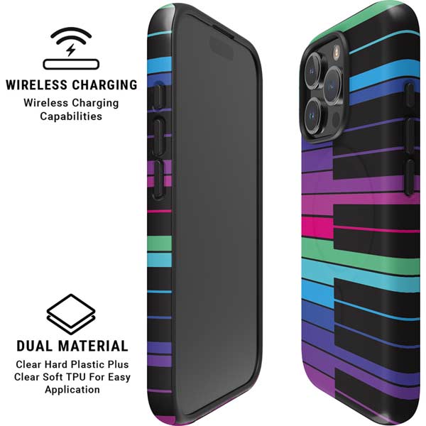 Color Piano Keys iPhone 16 Pro Magsafe Impact Case
