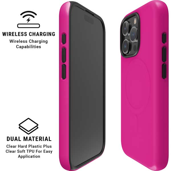 Color Pop Corvette Fusia iPhone 16 Pro Magsafe Impact Case