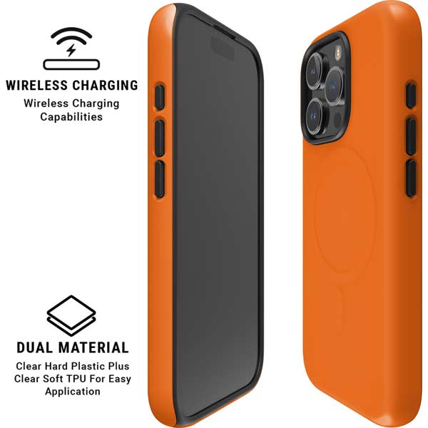 Color Pop Florida Orange iPhone 16 Pro Magsafe Impact Case