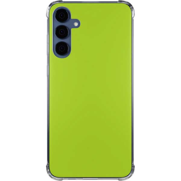 Color Pop Laser Lime Galaxy A35 5G Clear Case