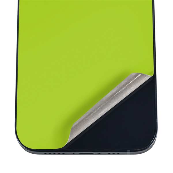 Color Pop Laser Lime iPhone 16 Plus Skin