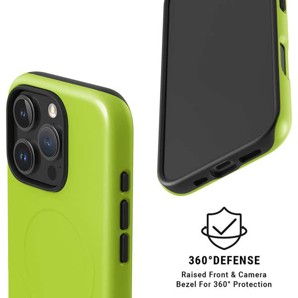 Color Pop Laser Lime iPhone 16 Pro Magsafe Impact Case