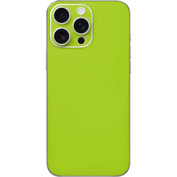 Color Pop Laser Lime iPhone 16 Pro Max Skin